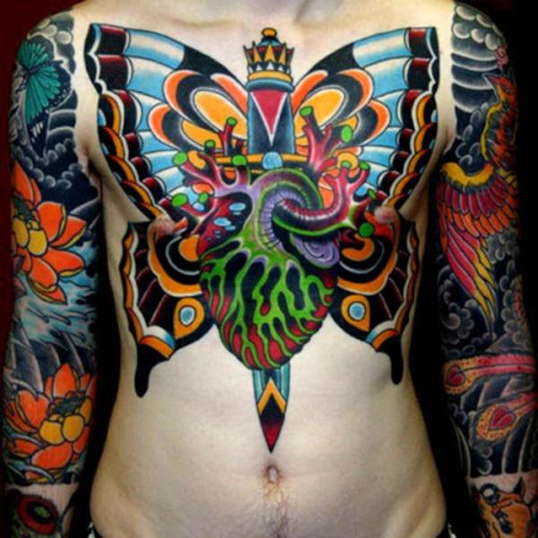 tattoo designs for men chest