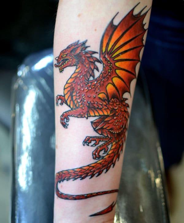 dragon tattoos