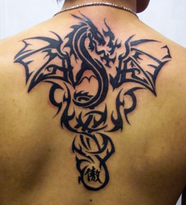 black dragon tattoo