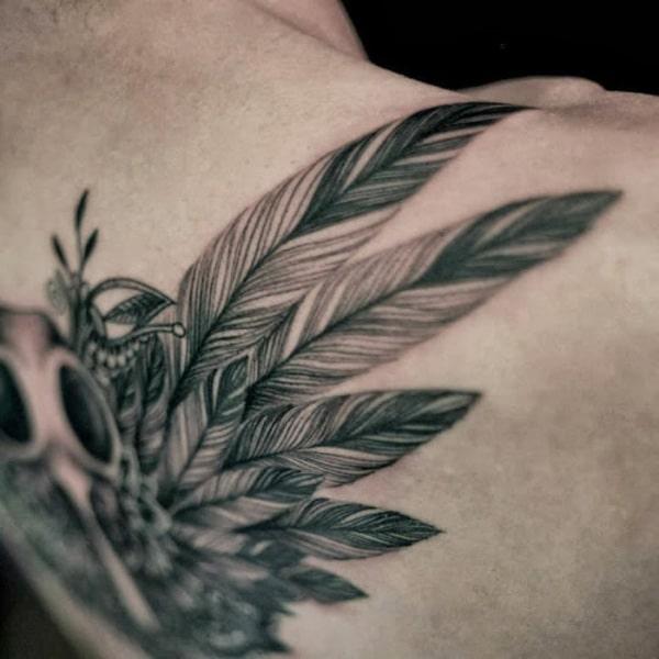 tattoo ideas feathers