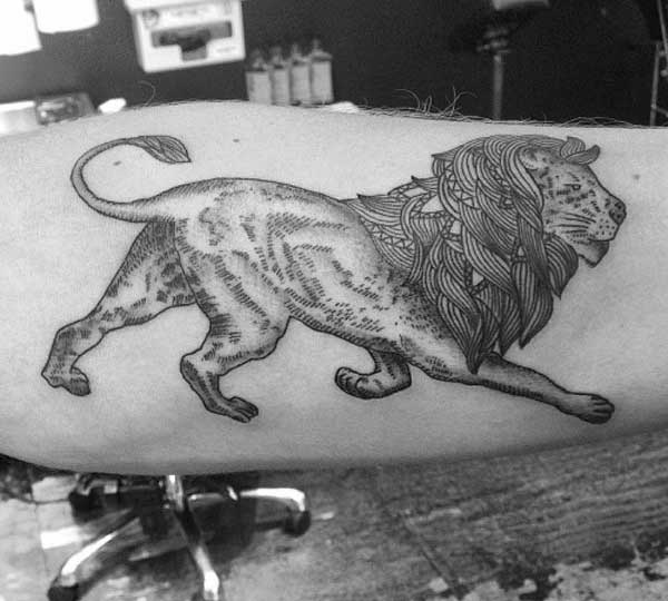 lion king tattoo