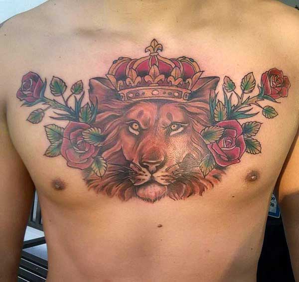 awesome lion tattoos