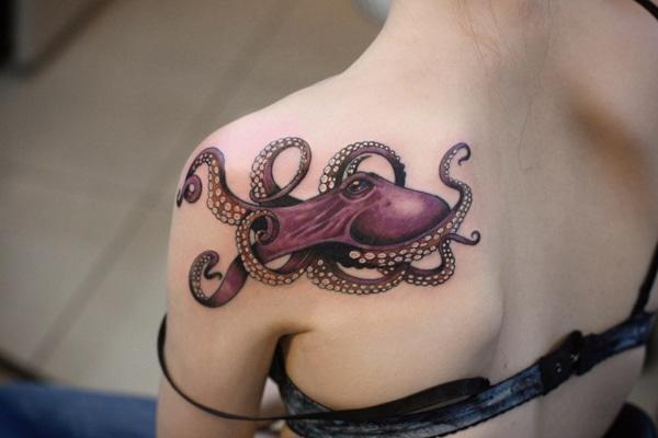 octopus tattoo ideas for girls