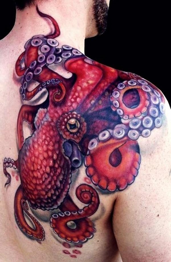 octopus tattoo designs for men