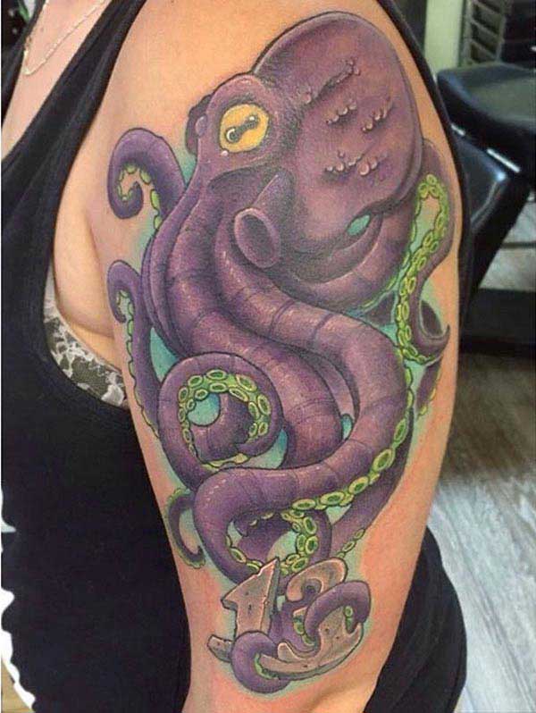 amazing octopus tattoos