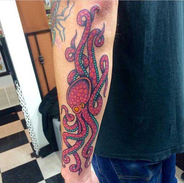 octopus tattoos for men