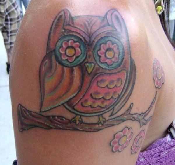 owl designs tattoos