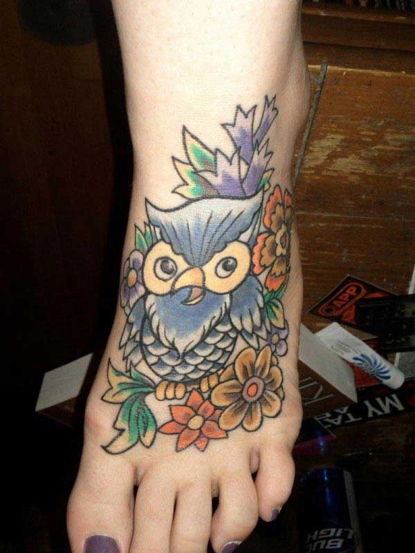 pictures of owl tattoos