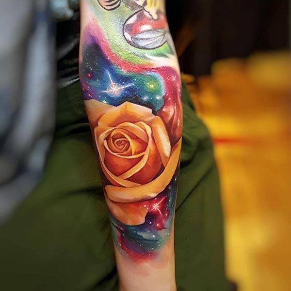 best rose rose tatoos
