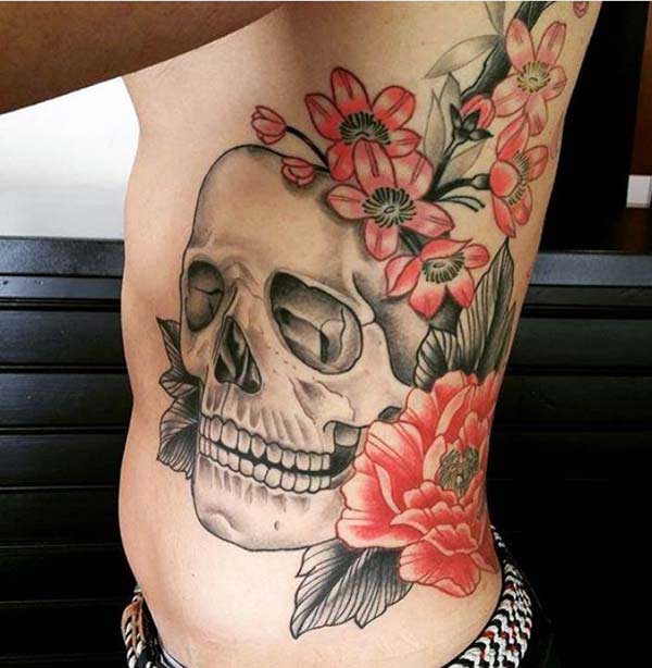 skull tattoo art