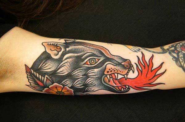 awesome wolf tattoos