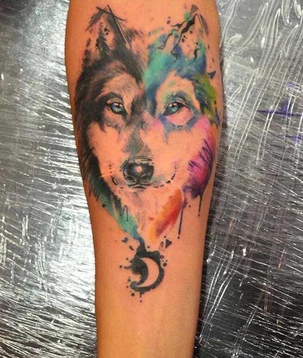 wolf tattoos pics