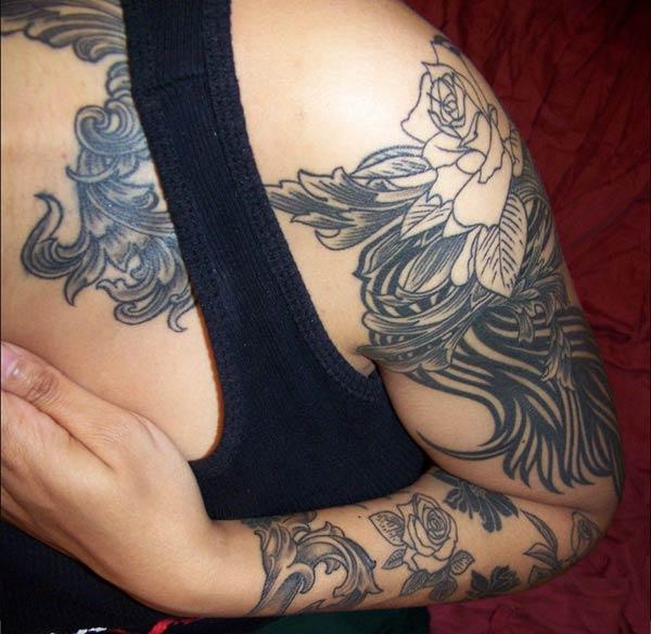 arm tattoos girls