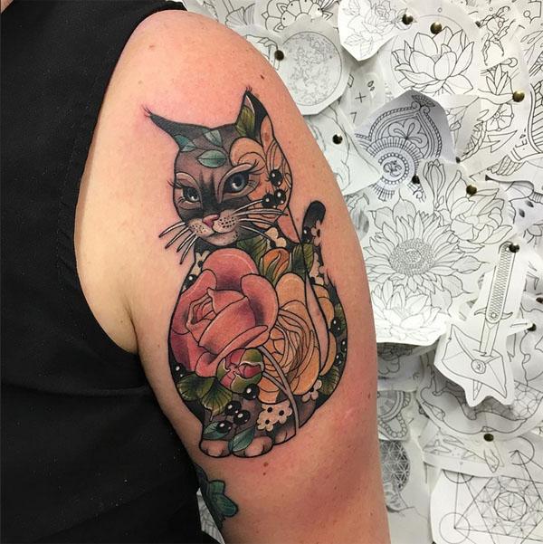 cat tattoos pictures