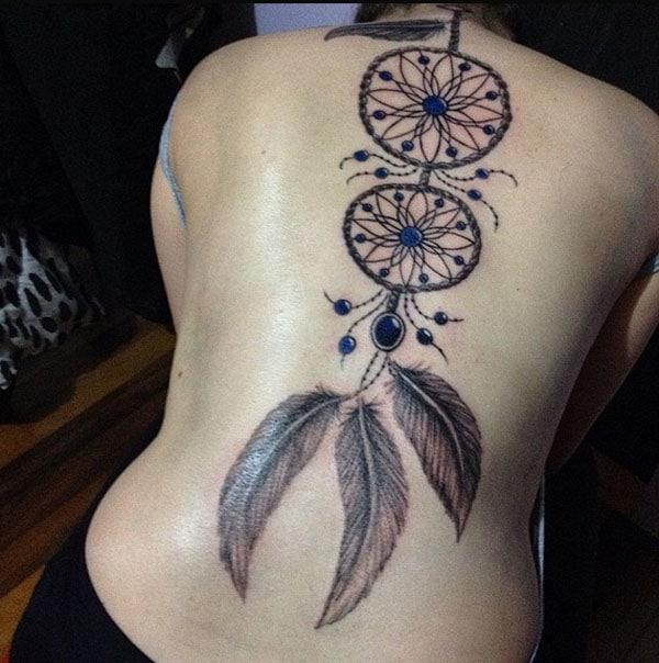 dreamcatcher designs tattoos