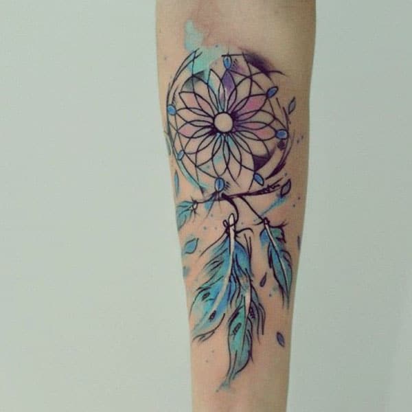 beautiful dreamcatcher tattoos