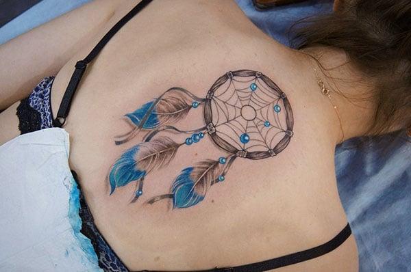 dreamcatcher designs tattoo