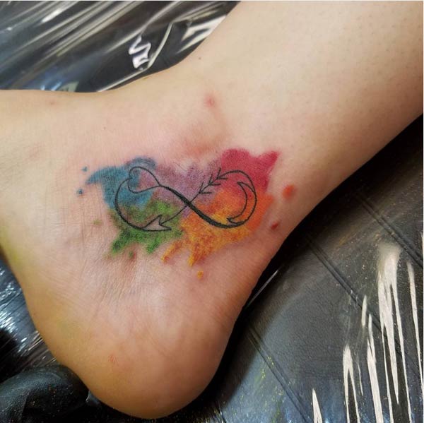 girly infinity tattoos