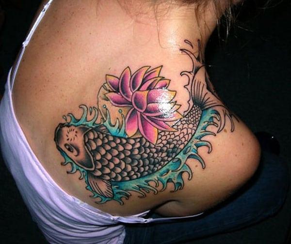 beautiful koi fish tattoos
