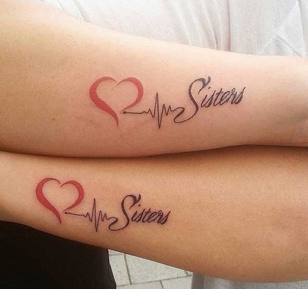 girl sister tattoos