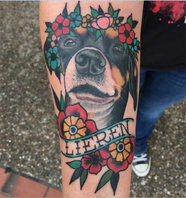 cute dog tattoos