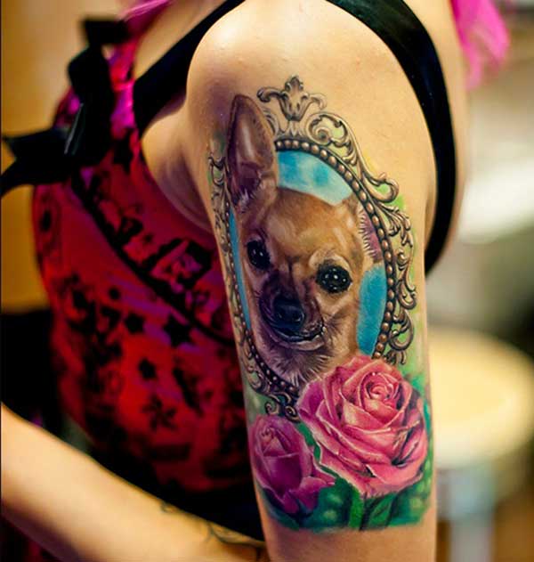 sexy dog tattoos