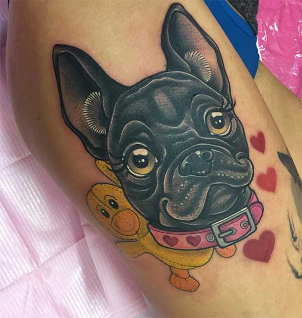 lovely dog tattoos