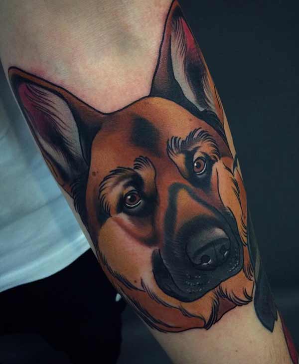 real dog tattoos