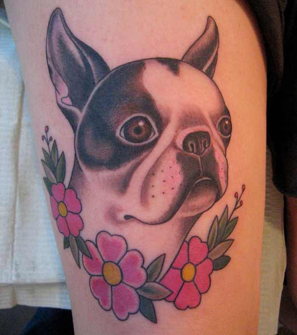 cool dog tattoos