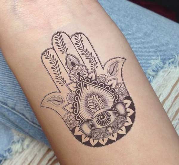 Best 24 Hamsa Tattoos Design Idea For Women - Tattoos Art Ideas