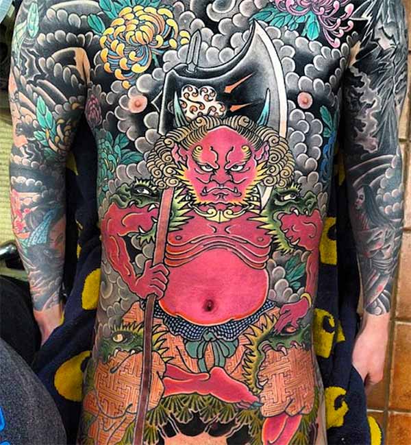 japanese full body tattoos