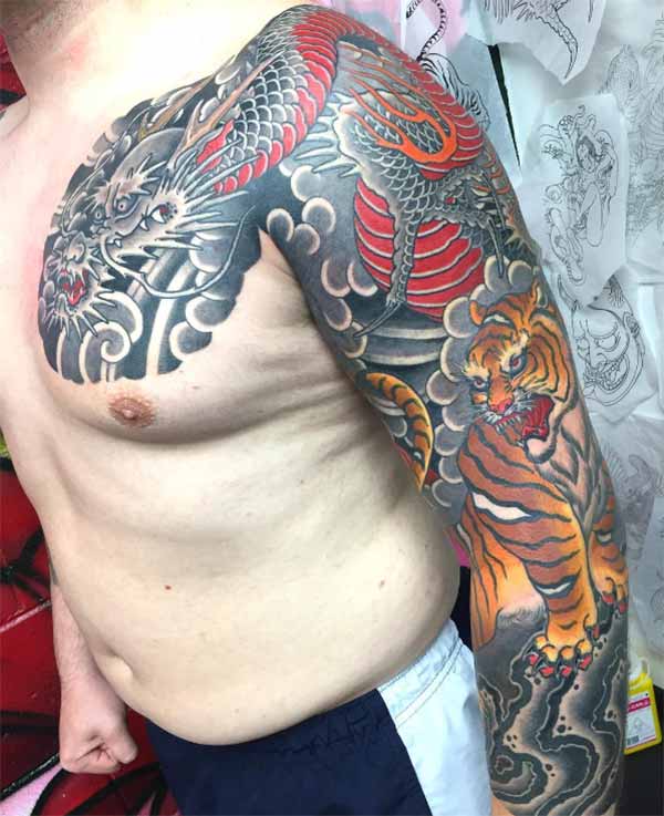 japanese dragon tattoos