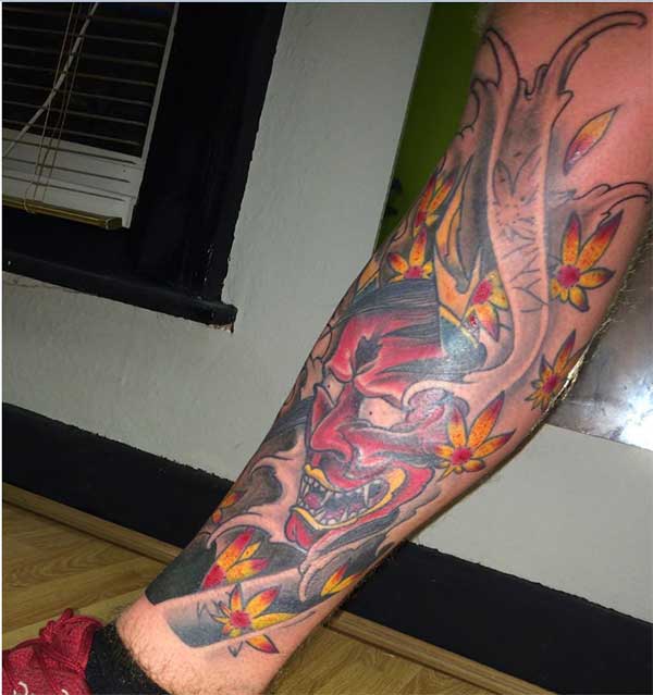 japanese leg tattoos