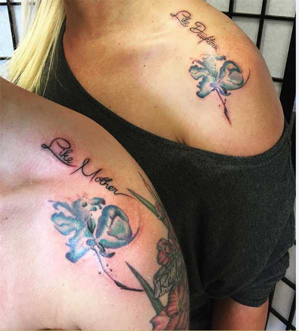 mother daughter tattoo ideas