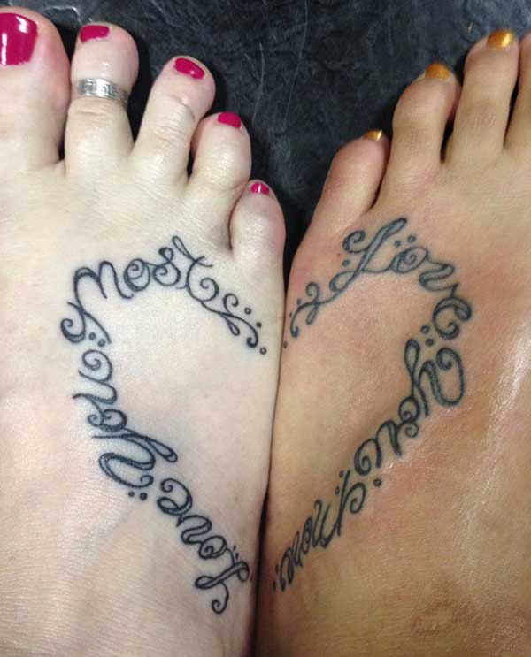 mother and daughter tattoos