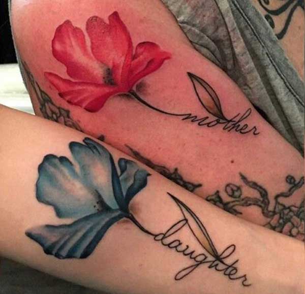 tattoos for mother and daughter