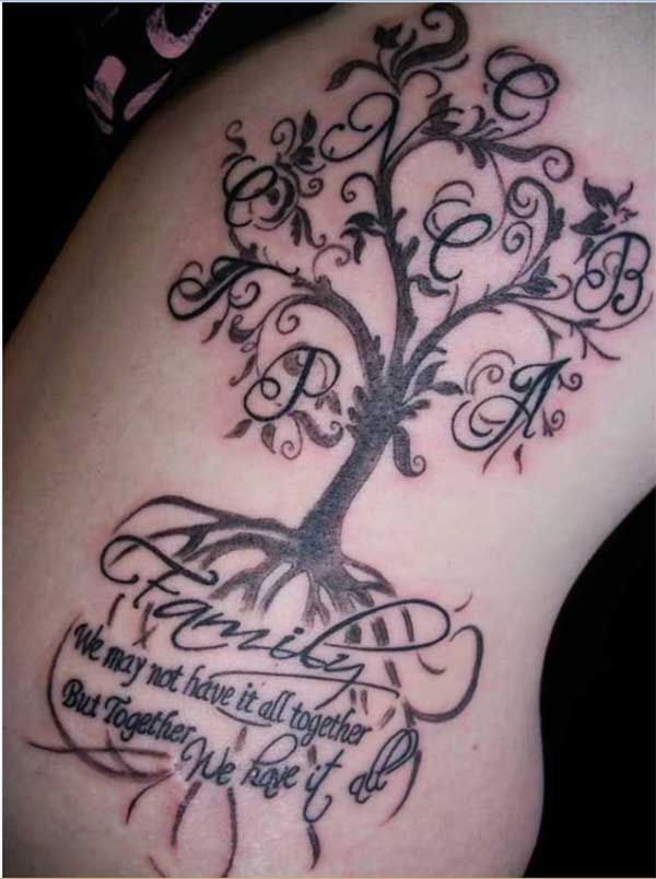 family tree tattoos