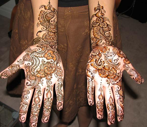 Palms Henna / Mehndi tattoo designs idea