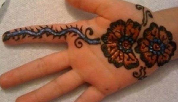 Palm Henna / Mehndi tattoo designs idea