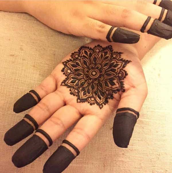 Henna Mehndi tattoo designs idea for palms of hands ...