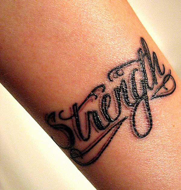 strength tattoos pictures