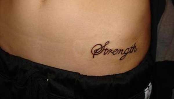 strength tattoo designs
