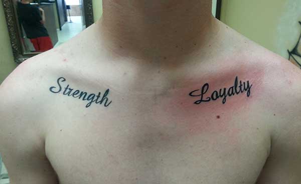 tattoos of strength