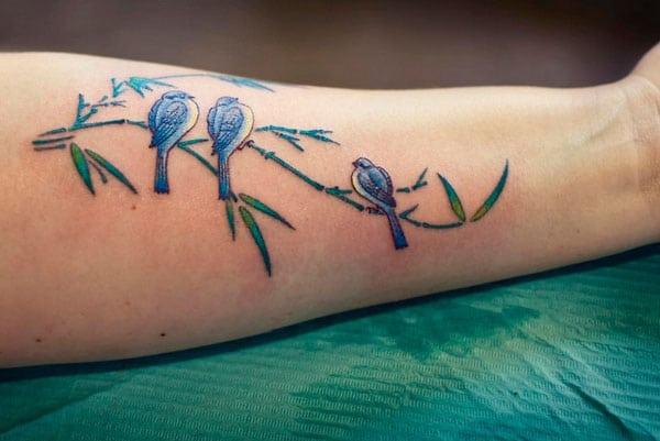 birds tattoo design