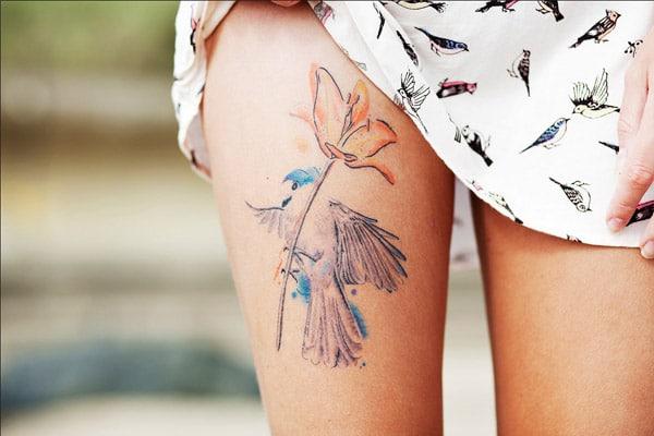 lovely bird tattoos