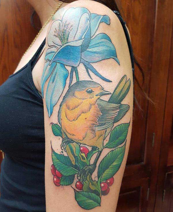 cute bird tattoos