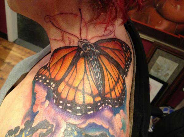 3d butterfly tattoos