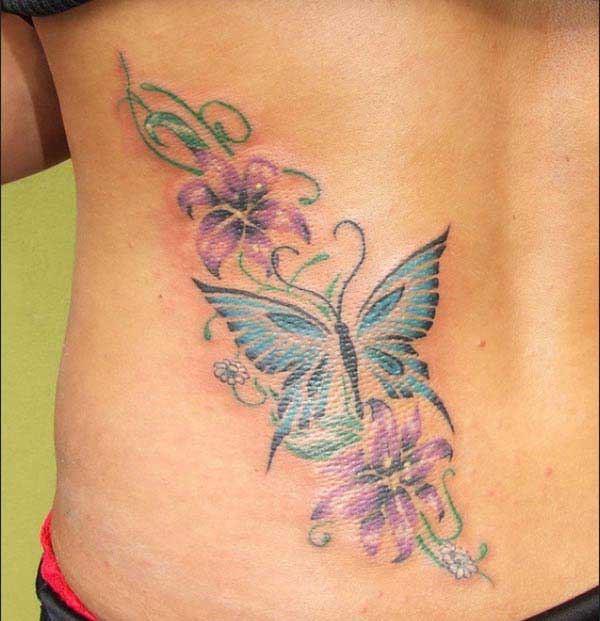 butterfly back tattoos