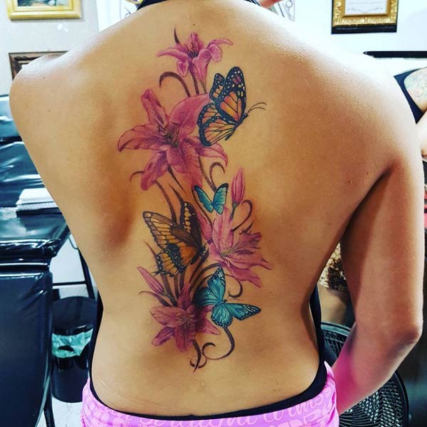 Cool Butterfly Tattoos For Girls - Tattoos Ideas