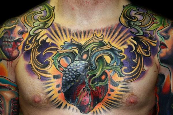chest tattoos pictures